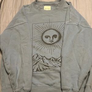 Women’s Graphic Sweatshirt - Blue